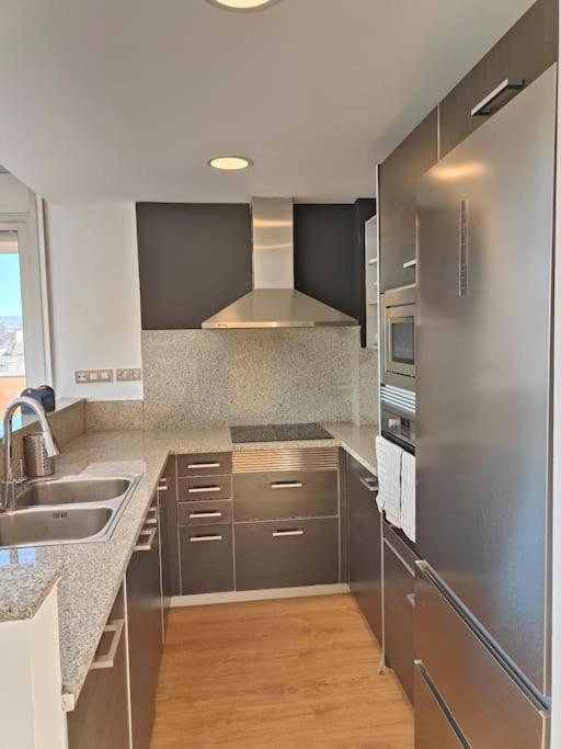 Large Terrace Luxury Apartment Sant Adria de Besos Buitenkant foto